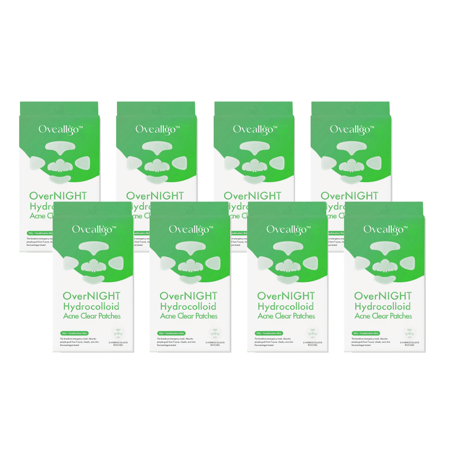 Oveallgo™ Overnight Hydrocolloid Acne Clear Patches