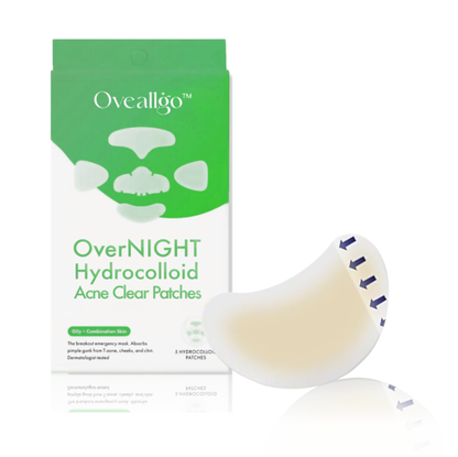 Oveallgo™ Overnight Hydrocolloid Acne Clear Patches